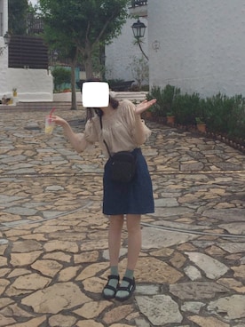 あんずさん（レディース・159cm）の夏コーディネート