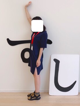 あんずさん(レディース・159cm)の夏コーディネート