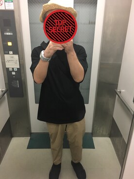 かとさんさん（メンズ・167cm）の夏コーディネート