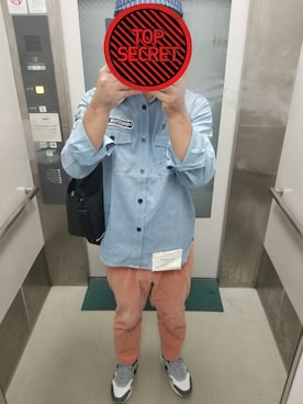 「SUPERTHANKS」｜「アイテム（帽子）」を使った、かとさんさん（メンズ・167cm）の秋コーディネート