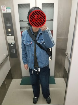 かとさんさん（メンズ・167cm）の冬コーディネート