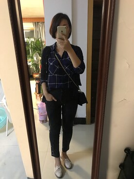 深蓝浅蓝5233さんのコーディネート