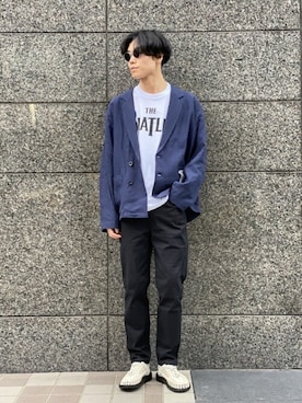 MIWAさん（メンズ・181cm）の夏コーディネート