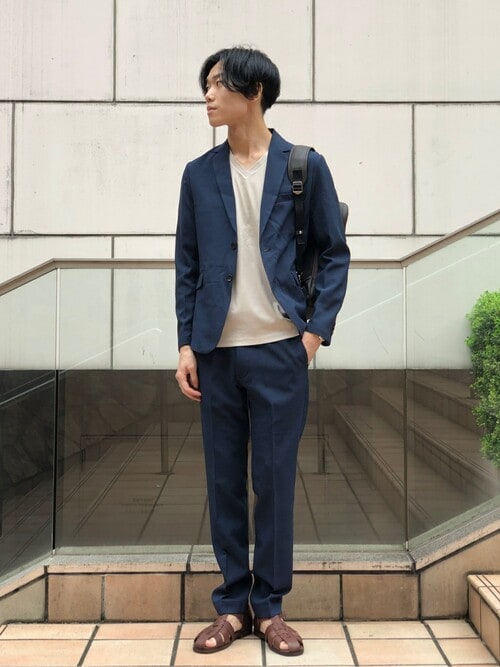 Miwa 417 By Edifice横浜ポルタ店 Herisson 417 Edificeのテーラードジャケットを使ったコーディネート Wear