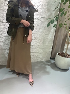 「Munich（ミューニック）のアイテム」を使った、mipakiさん（レディース・170cm）の秋コーディネート