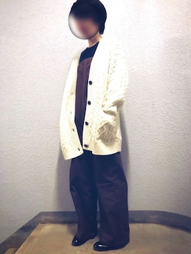 「LUCA/LADY LUCK LUCA（ルカ/レディラックルカ）のアイテム（オールインワン・サロペット）」を使った、ほーきち時々おかんさん（レディース・163cm）の春コーディネート
