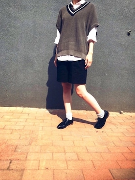 ほーきち時々おかんさん（レディース・163cm）の夏コーディネート