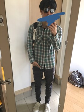 「CONVERSE（コンバース）のCONVERSE コンバース ジャック パーセル / JACK PURCEL（スニーカー）」を使った、ぽぽぽさん（メンズ・174cm）の春コーディネート