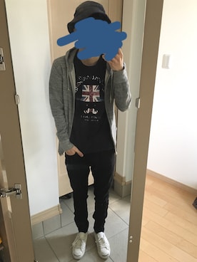 「CONVERSE（コンバース）のCONVERSE コンバース ジャック パーセル / JACK PURCEL（スニーカー）」を使った、ぽぽぽさん（メンズ・174cm）の春コーディネート