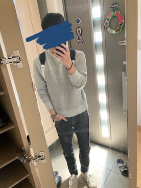 「CONVERSE（コンバース）のCONVERSE コンバース ジャック パーセル / JACK PURCEL（スニーカー）」を使った、ぽぽぽさん（メンズ・173cm）の春コーディネート