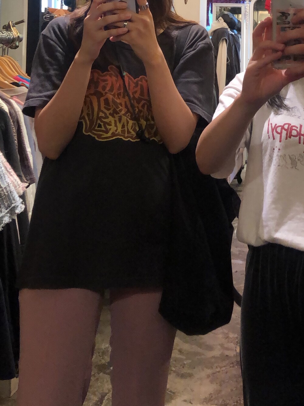 「シンプルコーデ、今日のコーデ、プチプラ、ohotoro、used」｜「usedのアイテム（トップス、グレー系）」を使った、Aさん（レディース・158cm）の秋コーディネートの1枚目の写真