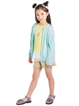 「アイテム（パーカー）」を使った、マザウェイズさん（キッズ・120cm）の春コーディネート