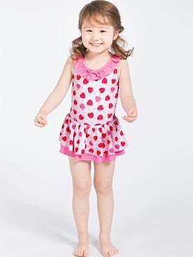 「アイテム（水着）」を使った、マザウェイズさん（キッズ・90cm）の夏コーディネート