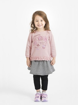 「アイテム（スカート）」を使った、マザウェイズさん（キッズ・90cm）の秋コーディネート