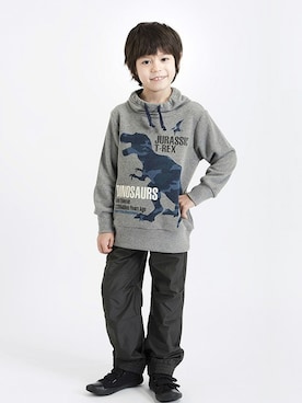 「ハイネックトップス」｜マザウェイズさん（キッズ・120cm）の秋コーディネート