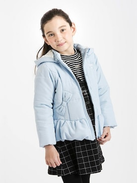 「アイテム（ブルゾン）」を使った、マザウェイズさん（キッズ・120cm）の冬コーディネート