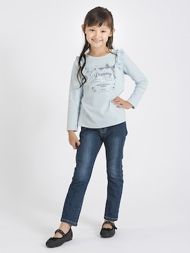 「motherways（マザウェイズ）のアイテム」を使った、マザウェイズさん（キッズ・120cm）の冬コーディネート