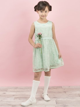 「アイテム（ドレスシューズ）」を使った、マザウェイズさん（キッズ・120cm）の冬コーディネート