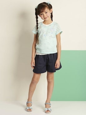 「アイテム（スカート）」を使った、マザウェイズさん（キッズ・120cm）の春コーディネート