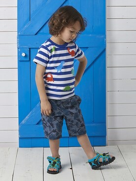 「アイテム（その他パンツ）」を使った、マザウェイズさん（キッズ・90cm）の春コーディネート