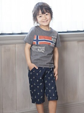 マザウェイズさん（キッズ・120cm）の春コーディネート