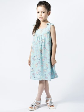 「motherways（マザウェイズ）のアイテム」を使った、マザウェイズさん（キッズ・120cm）の夏コーディネート