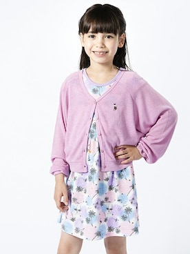 「アイテム（カーディガン/ボレロ）」を使った、マザウェイズさん（キッズ・120cm）の夏コーディネート