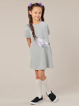 「アイテム（ワンピース/ドレス）」を使った、マザウェイズさん（キッズ・120cm）の春コーディネート