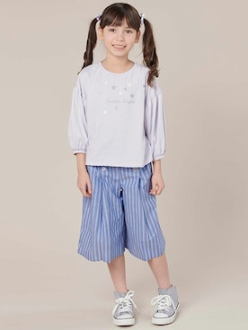 「motherways（マザウェイズ）のアイテム」を使った、マザウェイズさん（キッズ・120cm）の春コーディネート