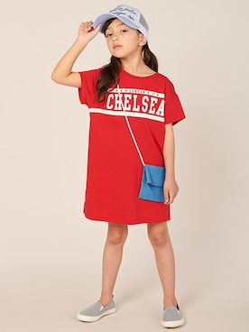 「アイテム（ワンピース/ドレス）」を使った、マザウェイズさん（キッズ・120cm）の夏コーディネート