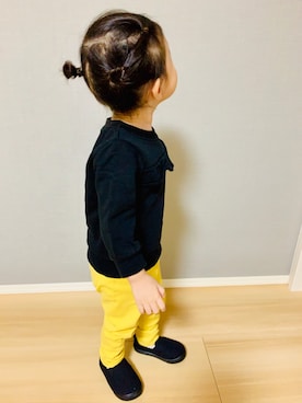 SANA☺︎YUさん（キッズ・90cm）の秋コーディネート