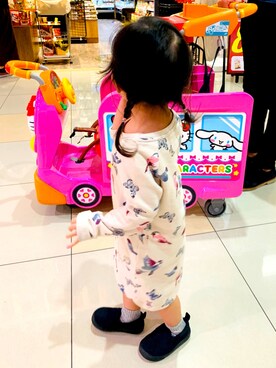 SANA☺︎YUさん（キッズ・90cm）の秋コーディネート