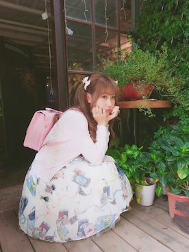 「Nile PERCH（ナイルパーチ）のアイテム（ジャケット/アウター）」を使った、bunnymikiさん（レディース・164cm）の春コーディネート