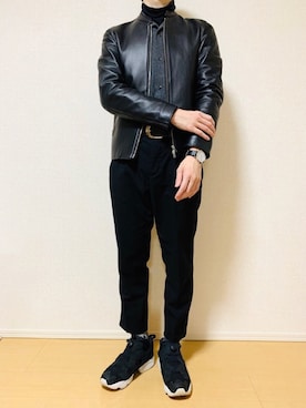 Heyさん（メンズ・168cm）の冬コーディネート