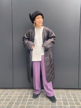 「ROTHCO（ロスコ）のアイテム（その他アウター）」を使った、鈴木　優さん（レディース・152cm）の秋コーディネート
