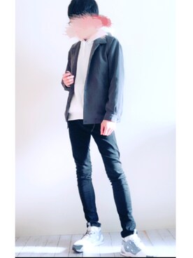 「平成最後のWEARISTAセンバツ」｜「アイテム（その他アウター）」を使った、たつやさん（メンズ・178cm）の春コーディネート