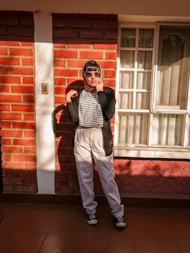 「DOCKERS（ドッカーズ）のアイテム」を使った、Chichi Beebsさん（レディース・157cm）の夏コーディネート
