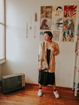 「blazer」｜Chichi Beebsさん（レディース・157cm）の春コーディネート