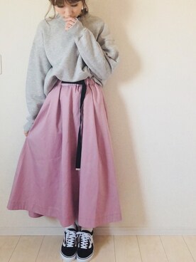 「wearsinc（ウエアーズインク）のアイテム」を使った、acoさん（レディース・157cm）の冬コーディネート