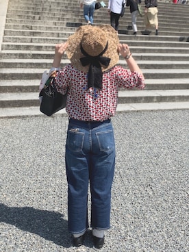 しのじまなみさん（レディース・147cm）の春コーディネート