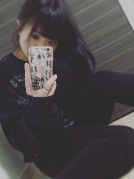 「BERNHARD WILLHELM（ベルンハルトウィルヘルム）のアイテム（トップス）」を使った、ベルンさん（レディース・150cm）の秋コーディネート