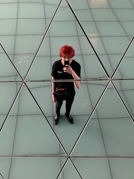 「韓国好きな人と繋がりたい」｜「アイテム（その他シューズ）」を使った、柚元馨さん（メンズ・178cm）の秋コーディネート