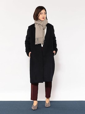 inafuku10102さん（レディース・158cm）の冬コーディネート