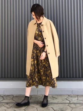 inafuku10102さん（レディース・158cm）の冬コーディネート