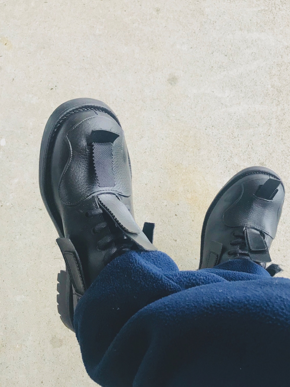 送料無料 JOHN MOORE Rubber Combat Boots UK 9