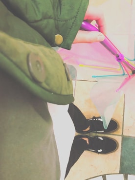 「wearsinc（ウエアーズインク）のアイテム」を使った、＊hanahi＊さん（レディース・156cm）の秋コーディネート