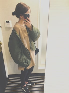 「wearsinc（ウエアーズインク）のアイテム」を使った、＊hanahi＊さん（レディース・156cm）の秋コーディネート