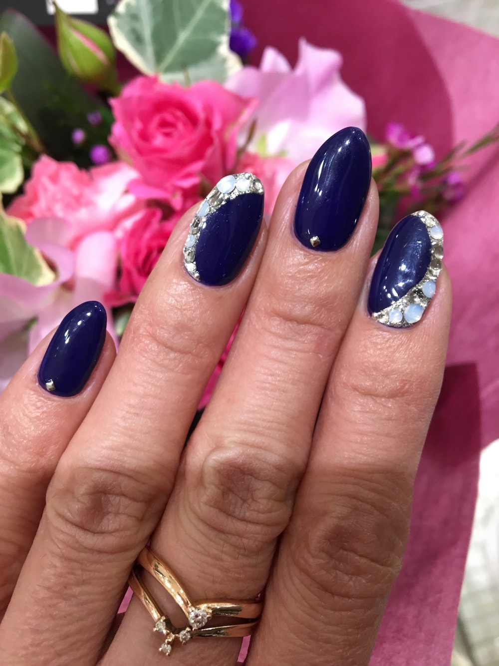 「ネイル」｜「NAILSのアイテム（その他、ブルー系）」を使った、isopppyさん（レディース・160cm）の夏コーディネートの1枚目の写真
