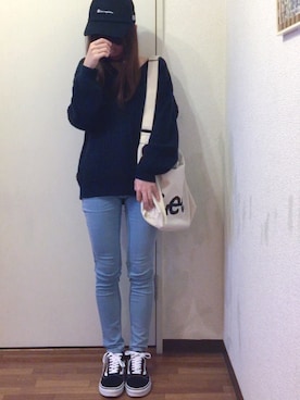 「Luz Llena (philter)（ラズレナ　フィルター）のアイテム」を使った、あやらてさん（レディース・151cm）の秋コーディネート