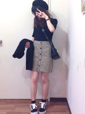 あやらてさん（レディース・151cm）の秋コーディネート